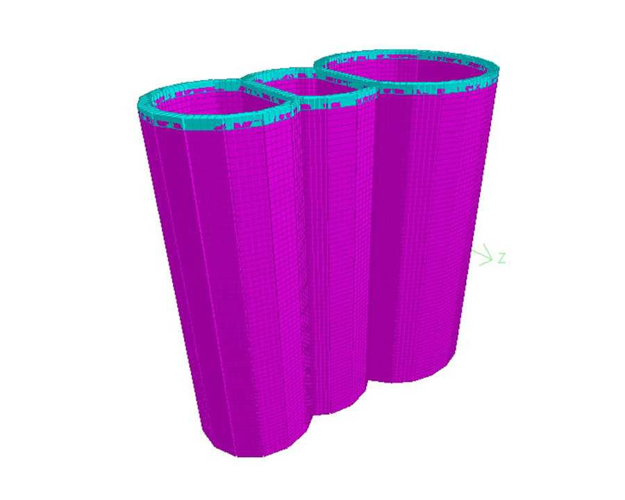 Deep Shaft Designs 3D Model #1